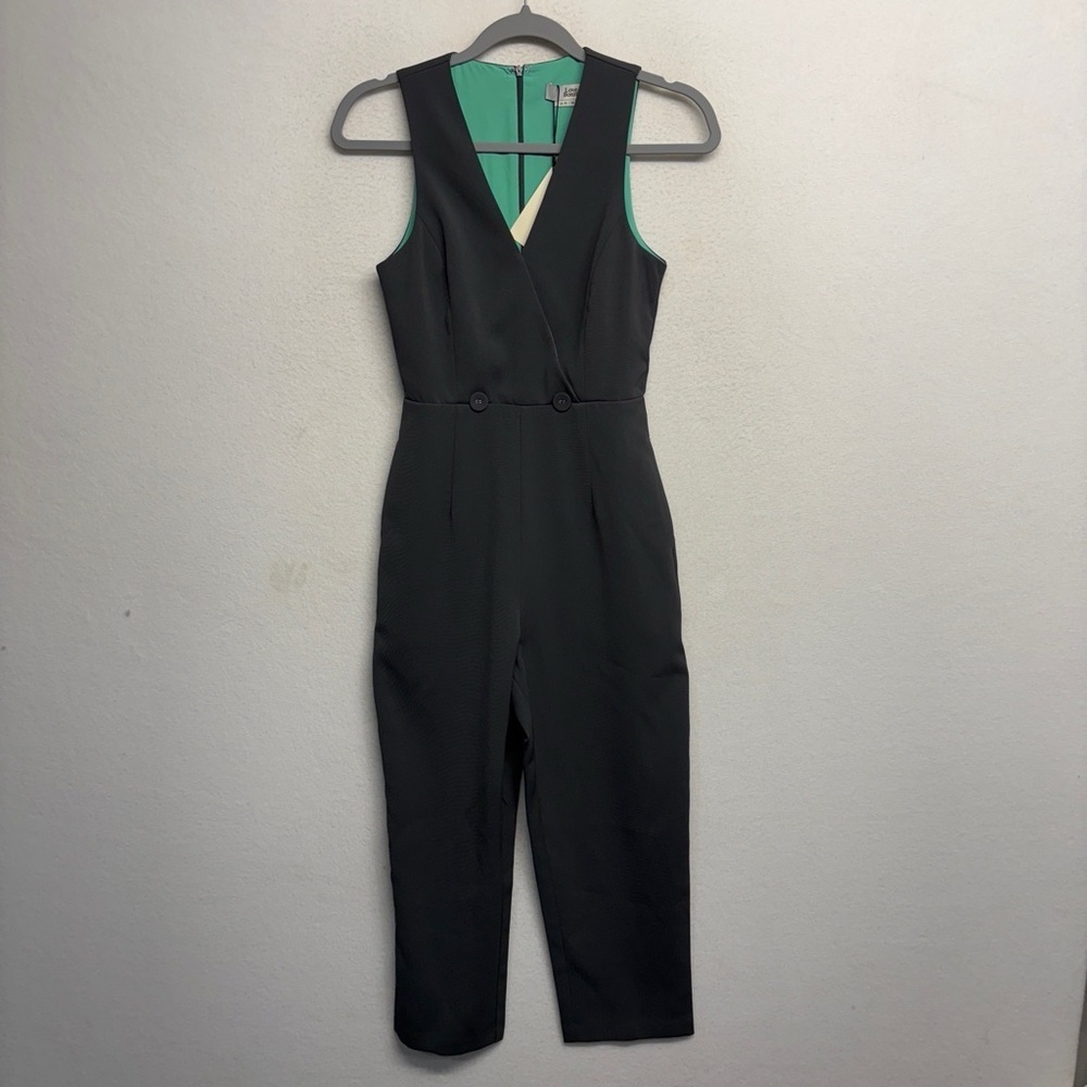 NWT‎ Love Bonito Jumpsuit Gray XS Crop